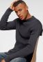 Bruno Banani Trui met staande kraag in ribbrei-look - Thumbnail 4