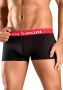 Bruno Banani Hipster strak zittende boxershorts in uni of gedessineerd van katoenmix (set 4 stuks) - Thumbnail 3