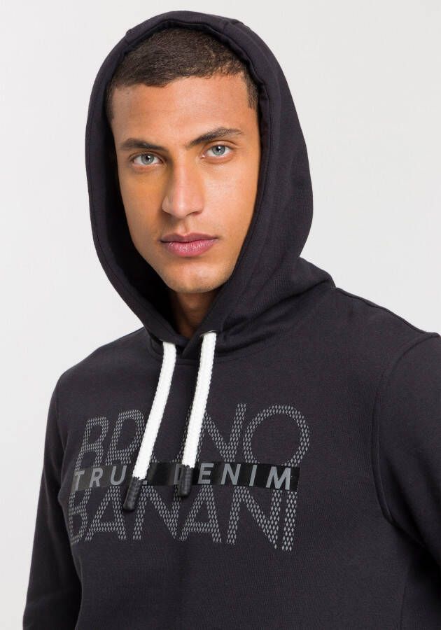 Bruno Banani Hoodie Logoprint voor