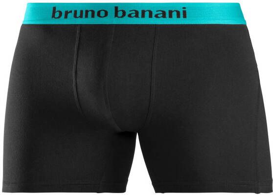 Bruno Banani Lange boxershort met opvallende logoband (set 4 stuks)