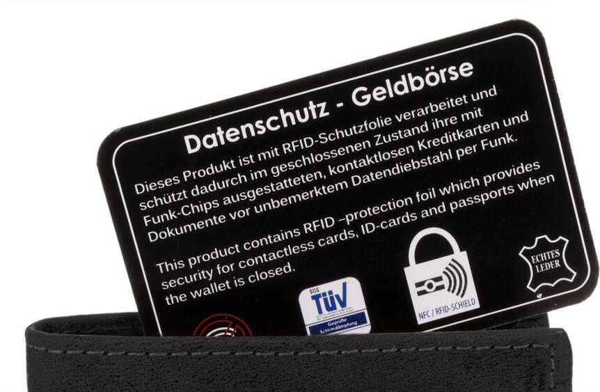 Bruno Banani Portemonnee echt leder