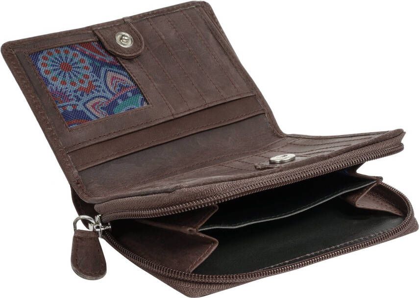 Bruno Banani Portemonnee echt leder