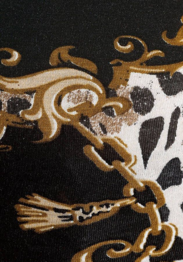 Bruno Banani Shirt met lange mouwen Luipaard Print