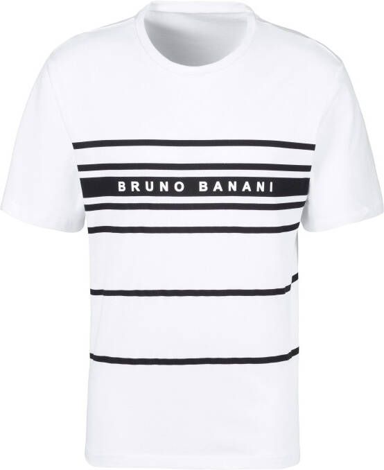 Bruno Banani Shortama met logoprint (2-delig 1 stuk)