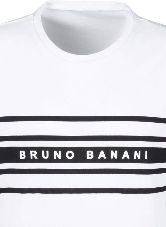 Bruno Banani Shortama met logoprint (2-delig 1 stuk)