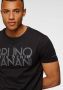 Bruno Banani T-shirt met glanzende print - Thumbnail 3