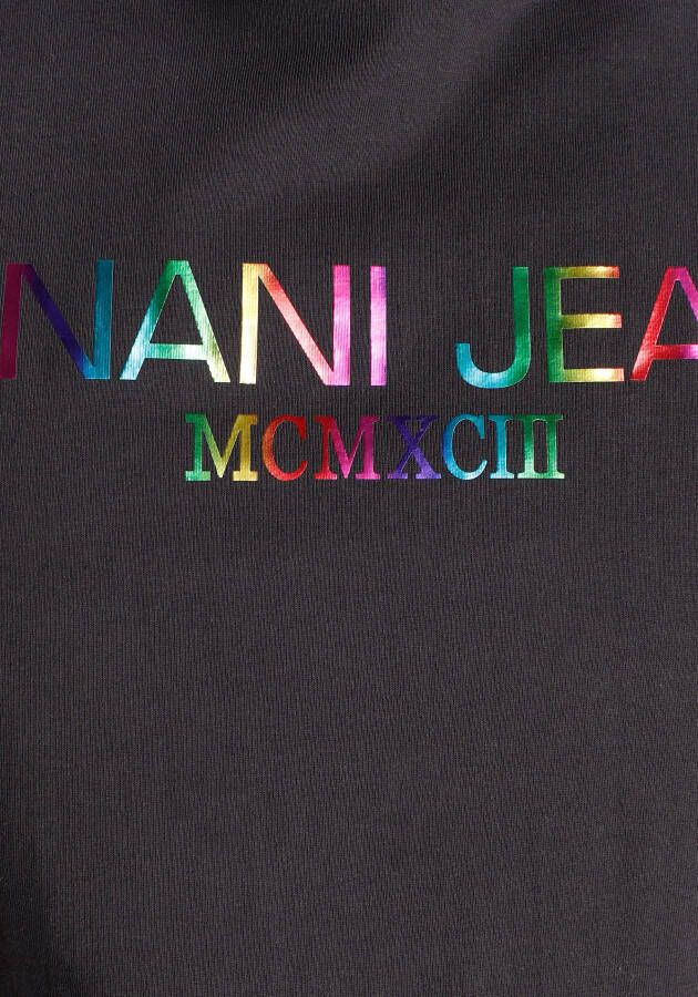 Bruno Banani T-shirt met rainbowprint