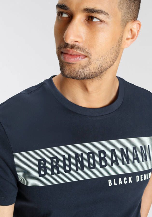 Bruno Banani T-shirt met merkprint
