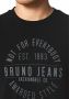 Bruno Banani T-shirt met merkprint - Thumbnail 2