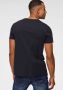 Bruno Banani T-shirt korte mouwen smalle pasvorm bedrukt ronde hals - Thumbnail 2