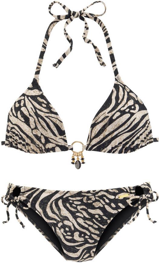Bruno Banani Triangelbikini in trendy animal-print