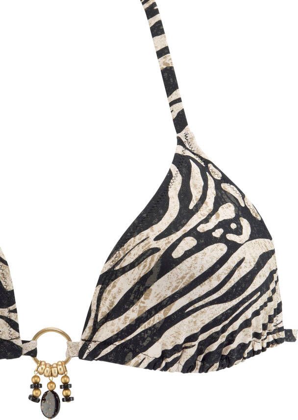 Bruno Banani Triangelbikini in trendy animal-print