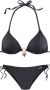 Bruno Banani Triangelbikini met goudkleurig zwarte accessoires - Thumbnail 2