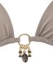 Bruno Banani Triangelbikini met goudkleurig zwarte accessoires - Thumbnail 3