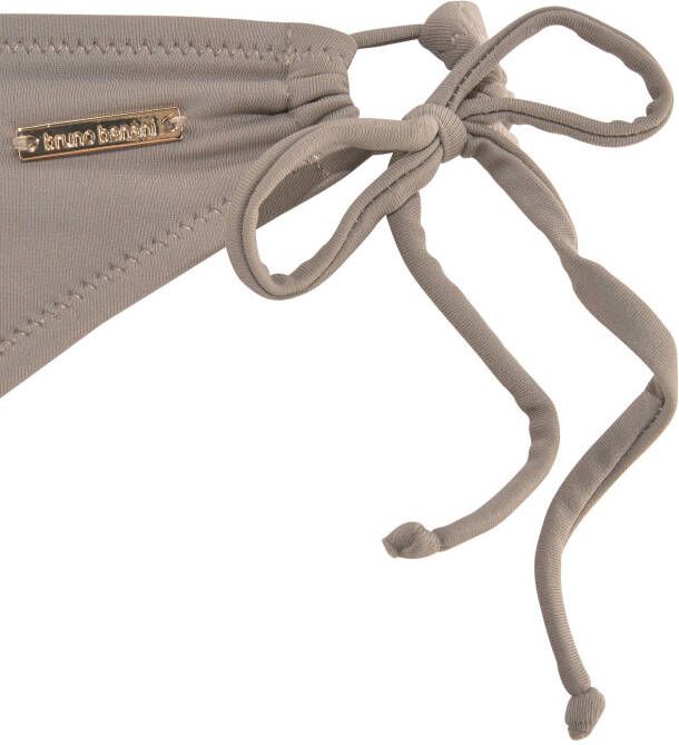 Bruno Banani Triangelbikini met goudkleurig zwarte accessoires