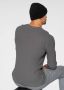 Bruno Banani Trui met ronde hals in modieuze tricot-look - Thumbnail 2