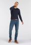 Bruno Banani Trui met ronde hals in modieuze tricot-look - Thumbnail 8