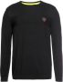 Bruno Banani Trui met ronde hals in modieuze tricot-look - Thumbnail 4