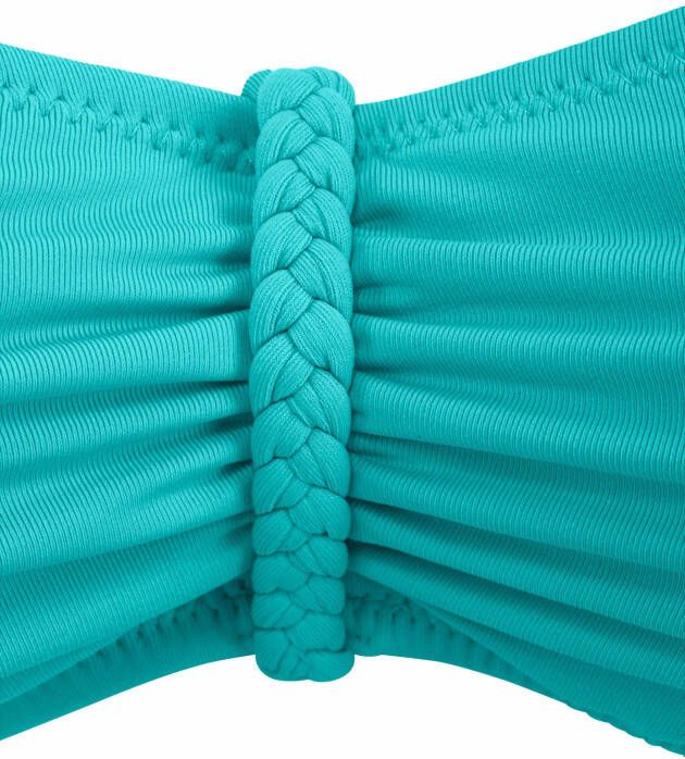 Buffalo Bandeau-bikinitop Happy met gevlochten detail