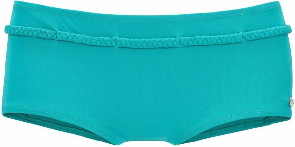 Buffalo Bikini-hotpants Happy met gevlochten sierriem