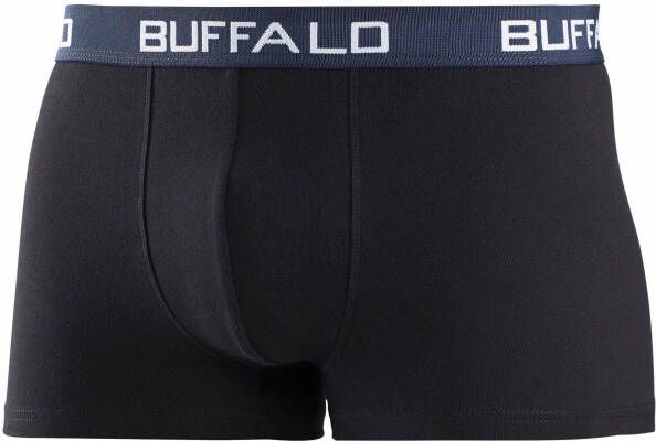 Buffalo Boxershort voor jongens met contrastkleurige boord (set 3 stuks)