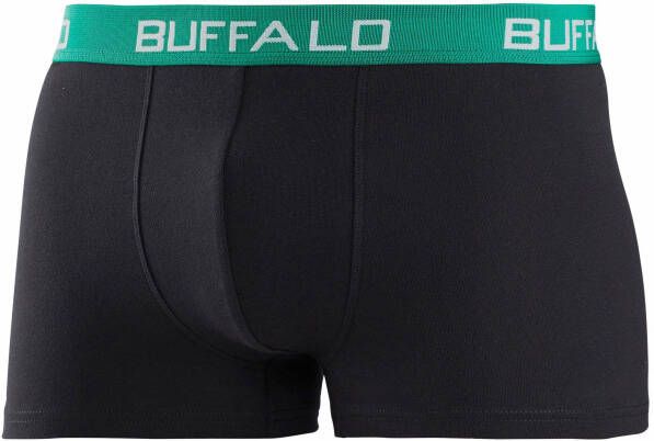 Buffalo Boxershort voor jongens met contrastkleurige boord (set 3 stuks)