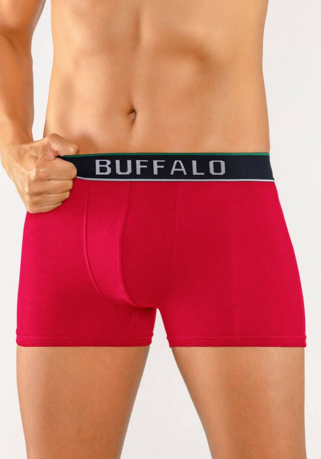 Buffalo Boxershort Weefband in collegedesign (set 3 stuks)