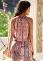 Buffalo Gedessineerde jurk met nauwsluitende rok in all-over print zomerjurk strandjurk - Thumbnail 3