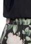 Buffalo Jerseyjurk met paperbag stijl tailleband en bedrukte rok korte zomerjurk strandjurk - Thumbnail 5