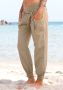 Buffalo Strandbroek gemaakt van mix van linnen broek zomerbroek strandkleding - Thumbnail 3