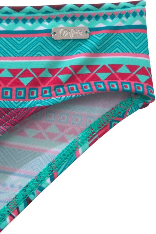Buffalo Triangelbikini Lux Kids met abstracte print