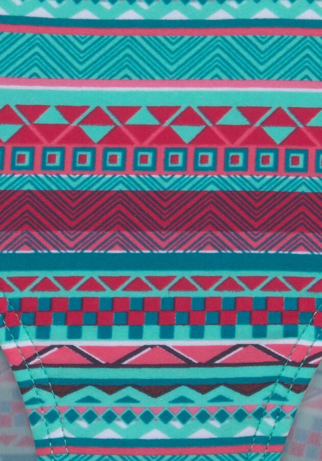 Buffalo Triangelbikini Lux Kids met abstracte print