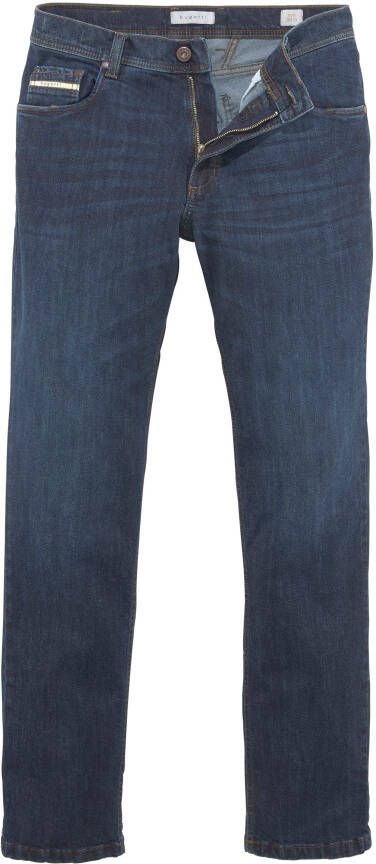Bugatti 5-pocket jeans Band met riemlussen en zip-fly