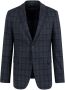 Bugatti Jersey colbert ruitjesprint Van blauw - Thumbnail 3