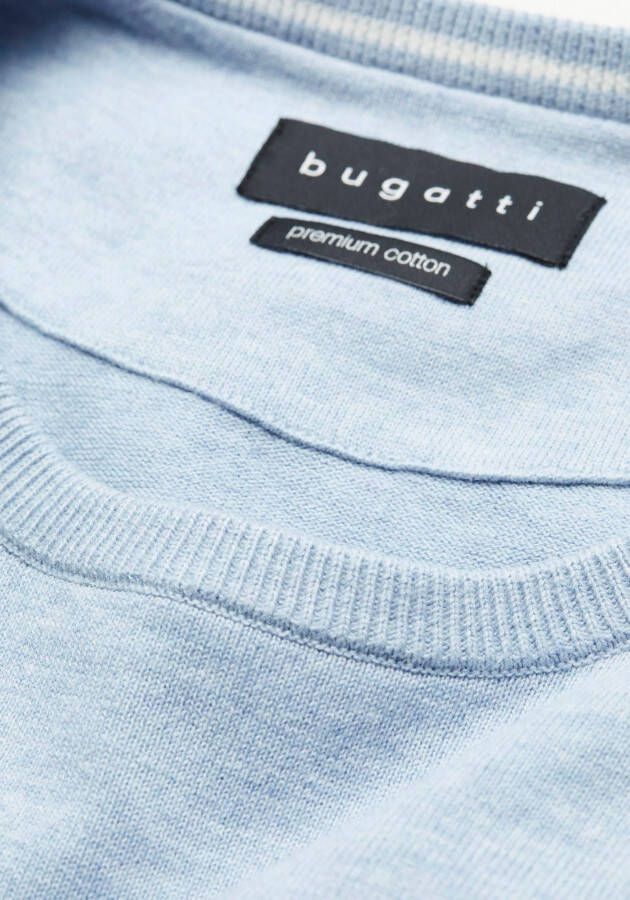Bugatti Gebreide trui met geborduurd logo