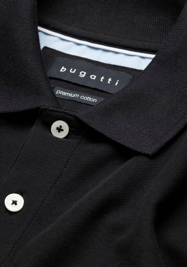 Bugatti Poloshirt met geborduurd logo