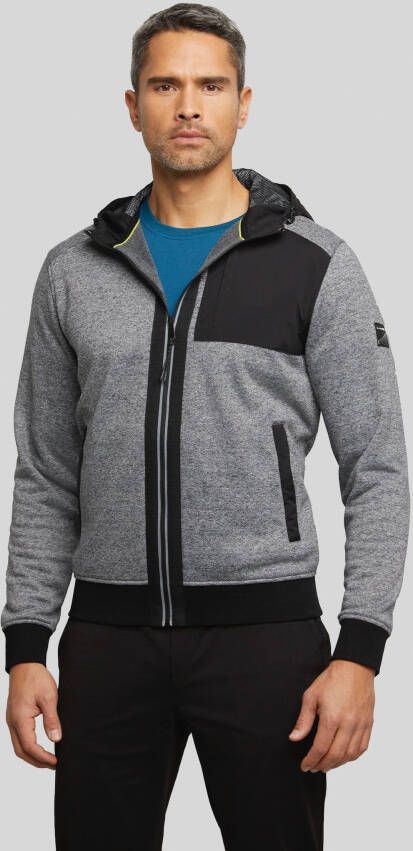 Bugatti Sweatvest met een capuchon