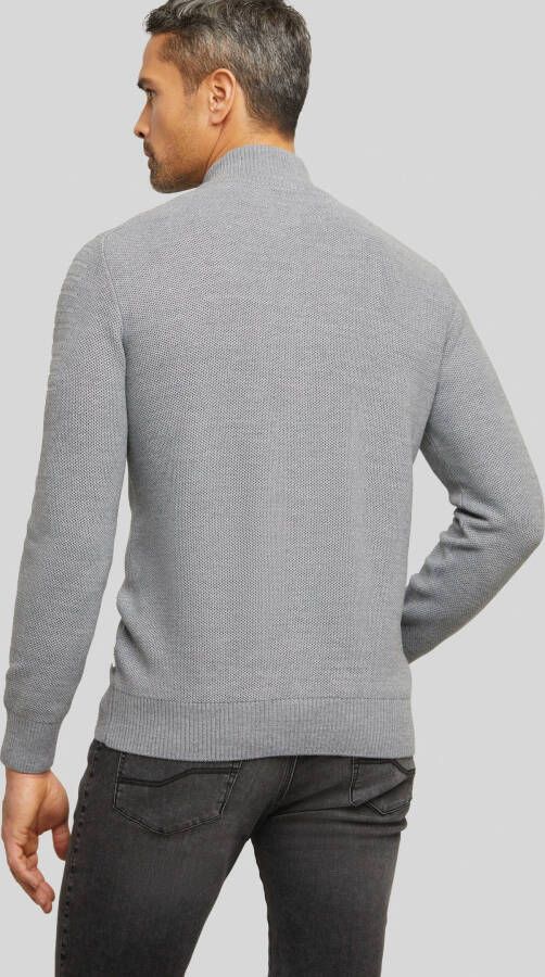 Bugatti Vest met opstaande kraag