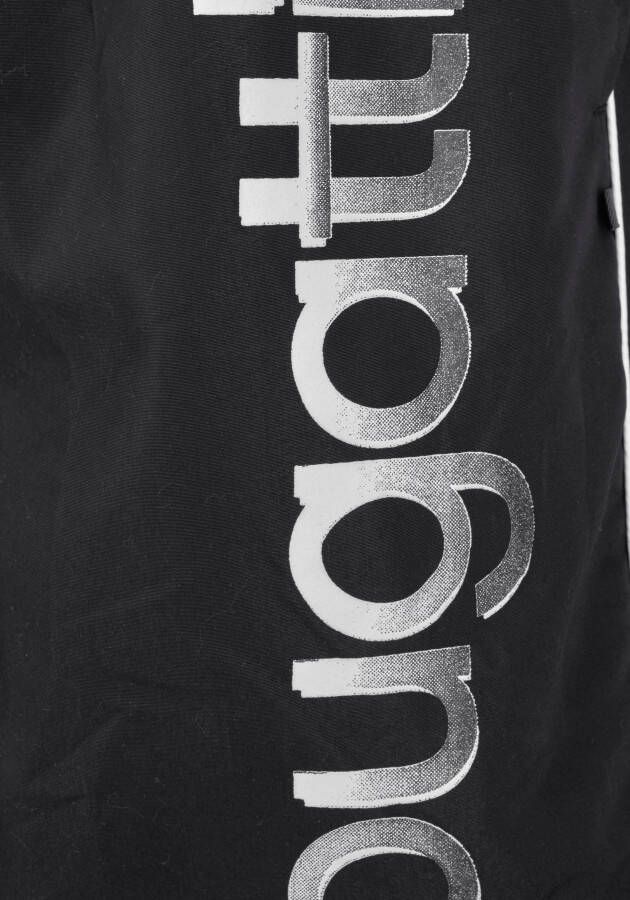 bugatti Zwemshort Giovanni met groot logo-print op het linkerbeen