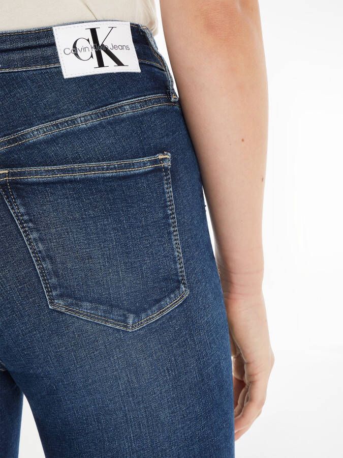 Calvin Klein Ankle jeans HIGH RISE SUPER SKINNY ANKLE met hoge band