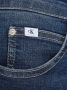 Calvin Klein Donkerblauwe Skinny Jeans High Rise Super Skinny Ankle - Thumbnail 11