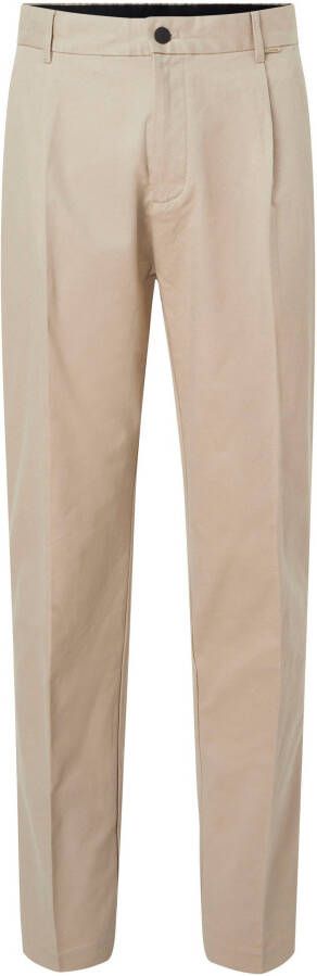 Calvin Klein Bandplooibroek MODERN TWILL TAPERED PLEAT