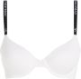 Calvin Klein Beugel-bh LIGHTLY LINED DEMI met logoprint op de bandjes - Thumbnail 4