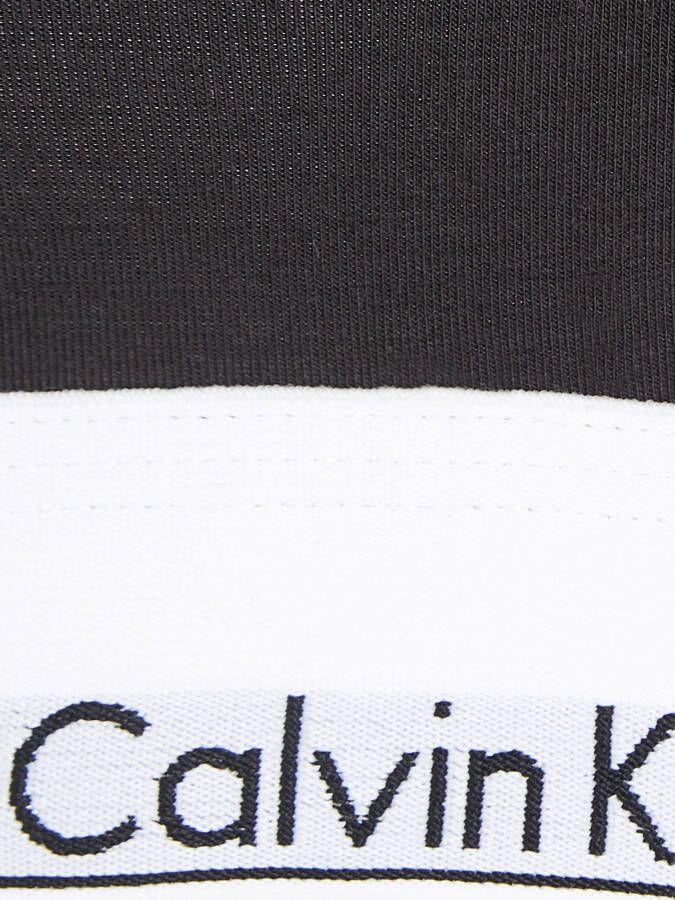 Calvin Klein Bralette-bh met ck-logo op de tailleband en schouderbandjes
