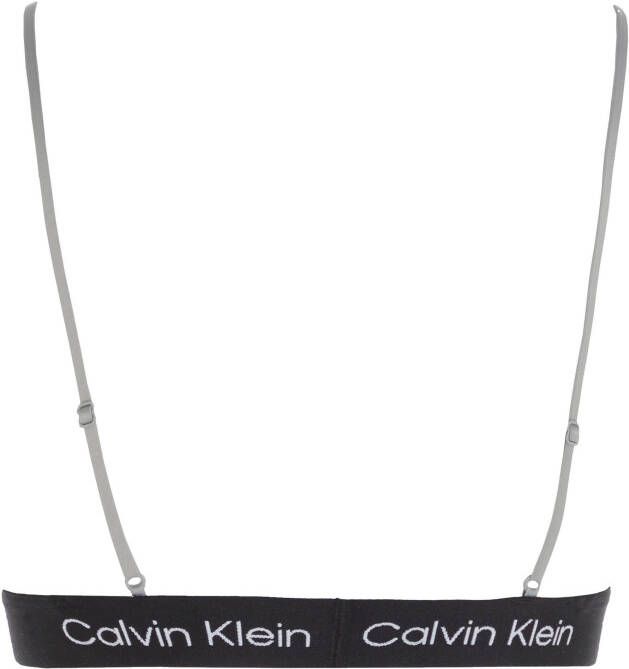 Calvin Klein Bralette-bh UNLINED BRALETTE met klassieke tailleband met ck logo