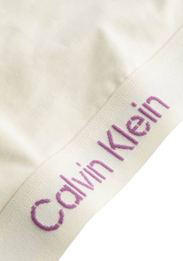 Calvin Klein Bralette-bh UNLINED BRALETTE met ck-logo-opschrift