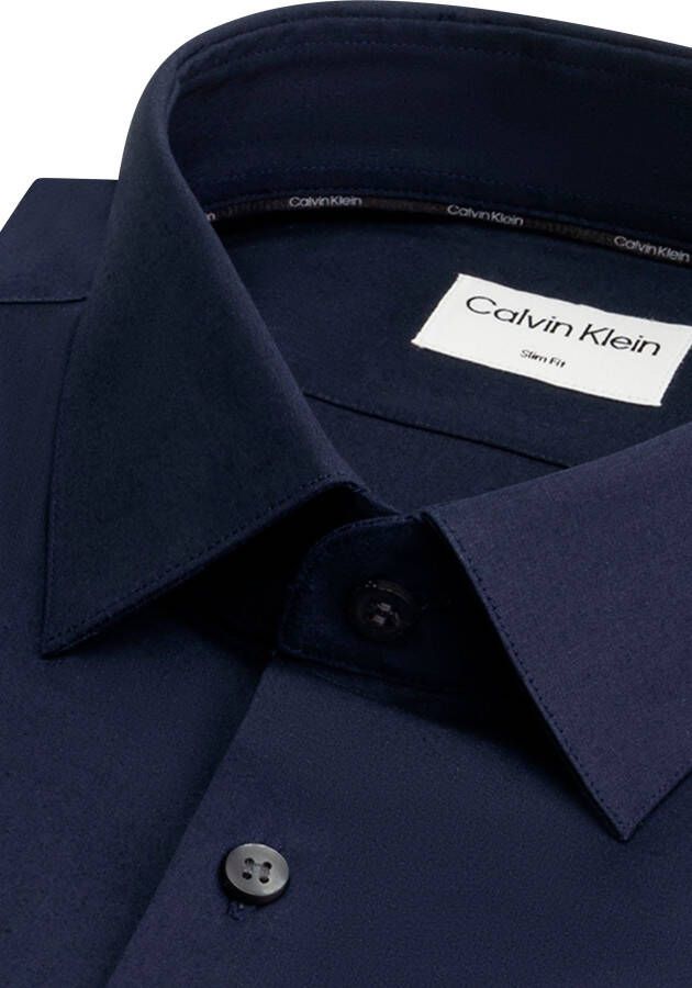 Calvin Klein Businessoverhemd POPLIN STRETCH SLIM SHIRT