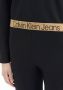 Calvin Klein Capuchonshirt LOGO TAPE MILANO HOODIE met jeans logo-opschriften - Thumbnail 4