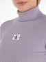 Calvin Klein Jeans Paarse Gebreide Kleding voor Dames voor Herfst Winter Purple Dames - Thumbnail 10