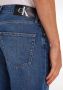 Calvin Klein Blauwe Katoenen Jeans met Gewassen Effect Blue Heren - Thumbnail 7